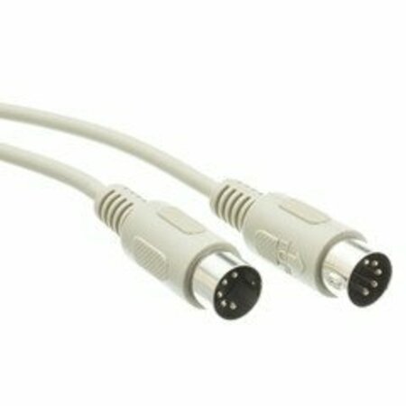 SWE-TECH 3C AT Keyboard Cable, Din5 Male, 5 Conductor, Straight, 6 foot FWT10I5-02106